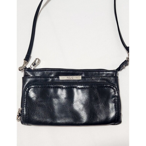 RELIC by Fossil Black Crossbody Bag Shoulder Bag Clean purse - Picture 12 of 12
